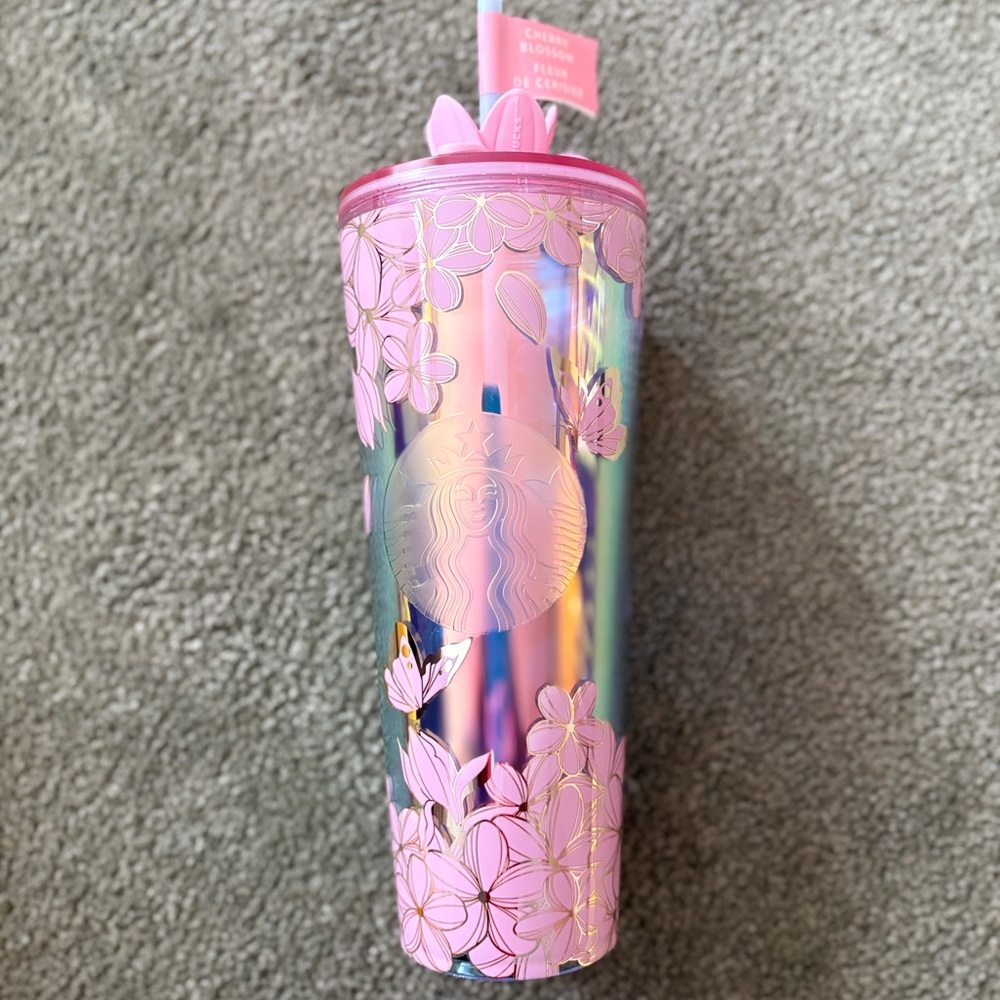 Starbucks Sakura Pink Cherry Blossom 2024 Tumbler